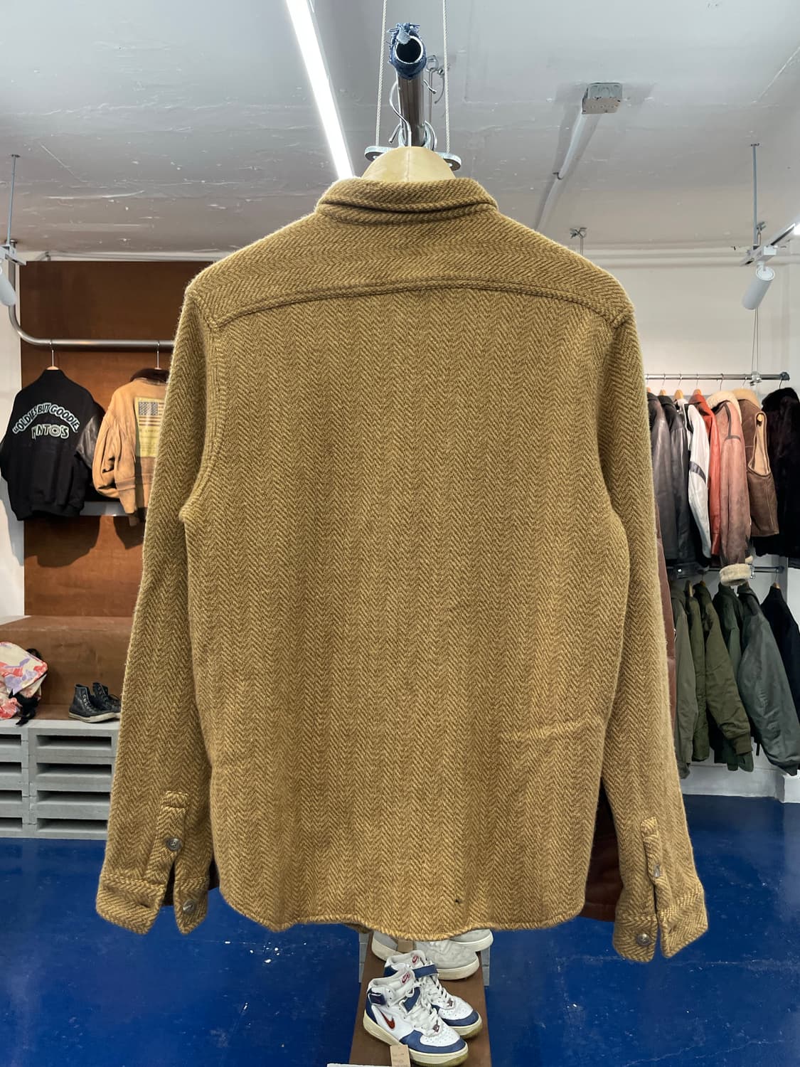 PRL 폴로 랄프로렌 헤링본 울 셔츠 상품이미지7