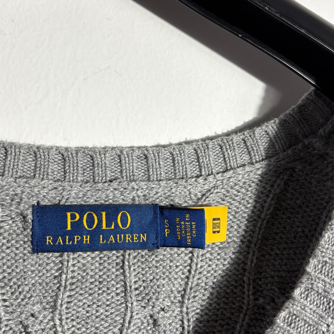 폴로 그레이 니트 베스트 (무료배송) 상품이미지2