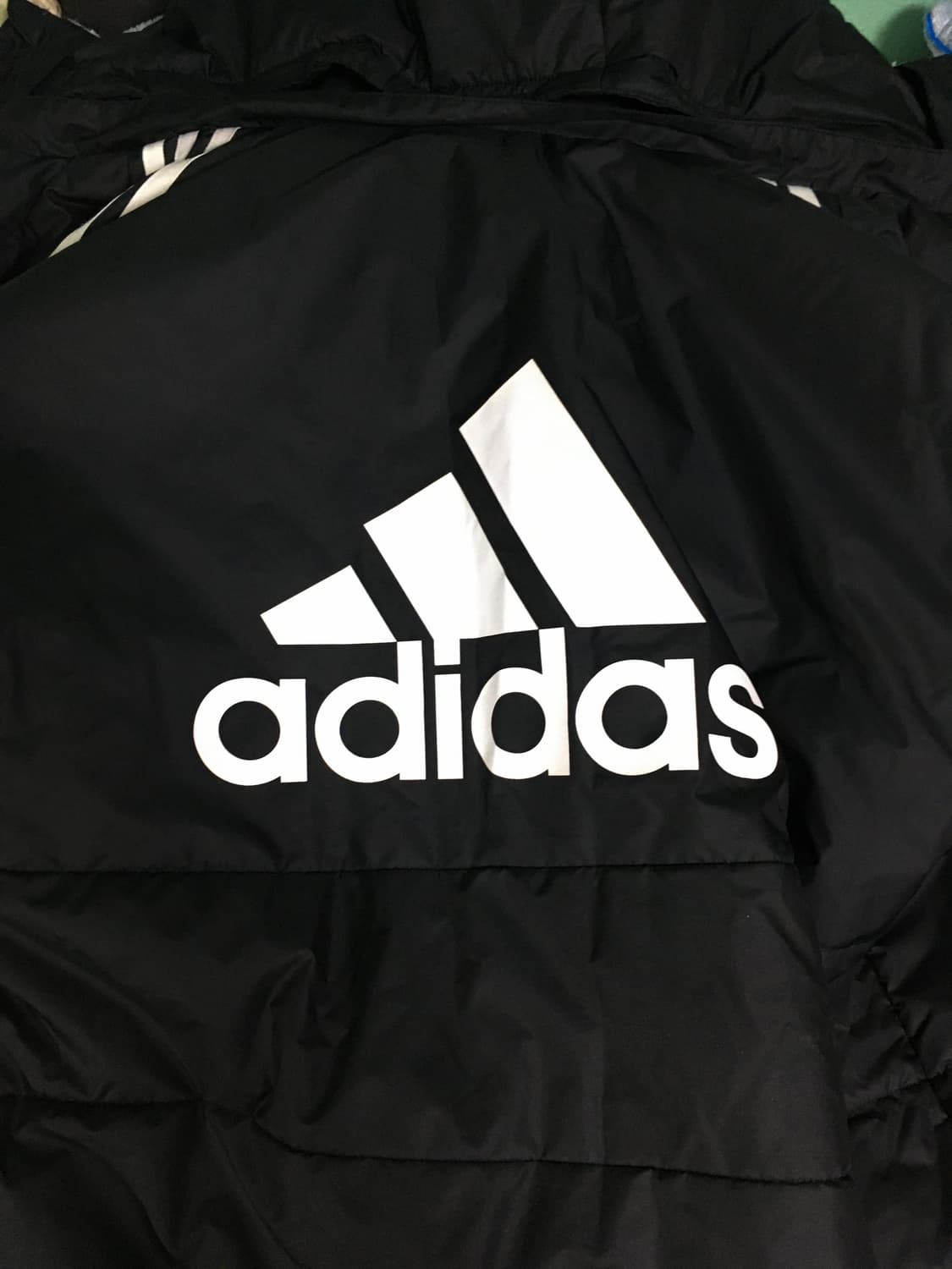 Adidas Black Long jaket 아디다스 롱패딩 상품이미지4