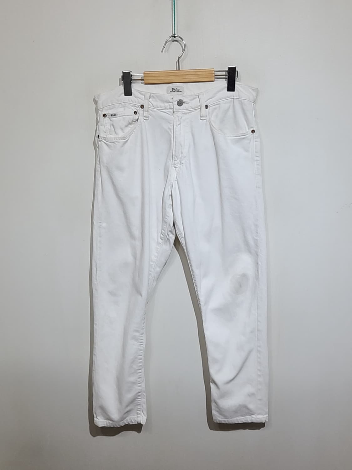(33) 랄프로렌 폴로 청바지 화이트진 스판 데님팬츠  상품이미지1