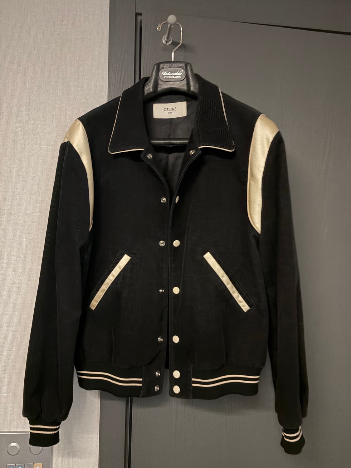 셀린느 19aw teddy jacket in corduroy 52사이즈 상품이미지1