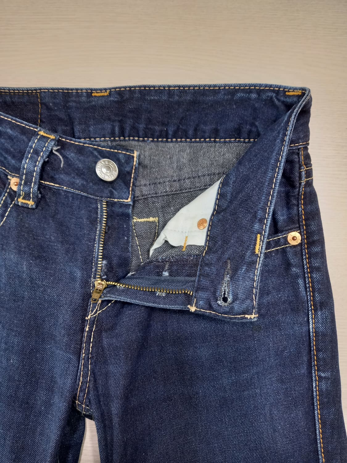 27 03's 리바이스921 일자진 진청 27-617 상품이미지7