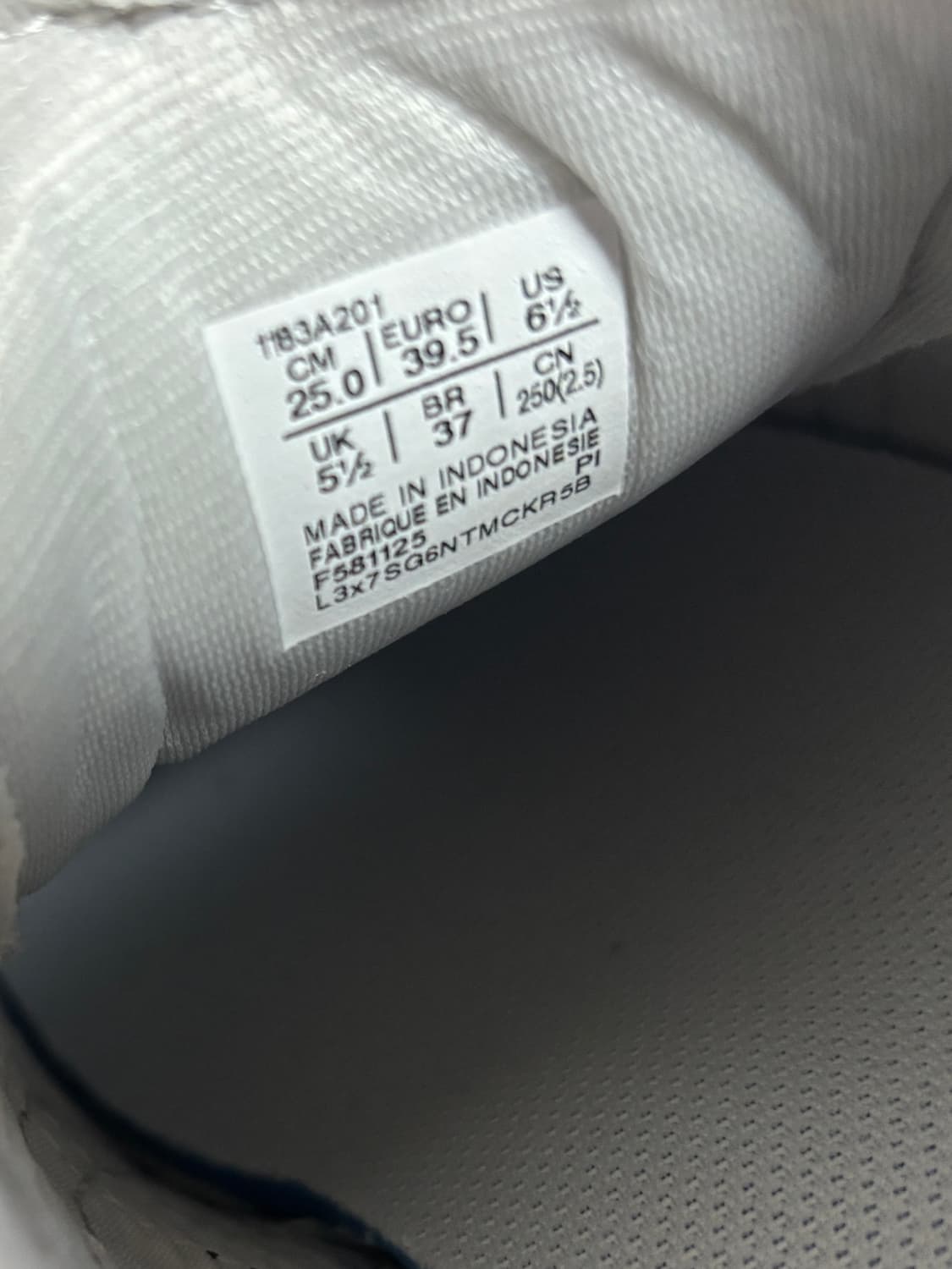 오니츠카 타이거 멕시코 66 화이트/블랙 250(새상품) 상품이미지4