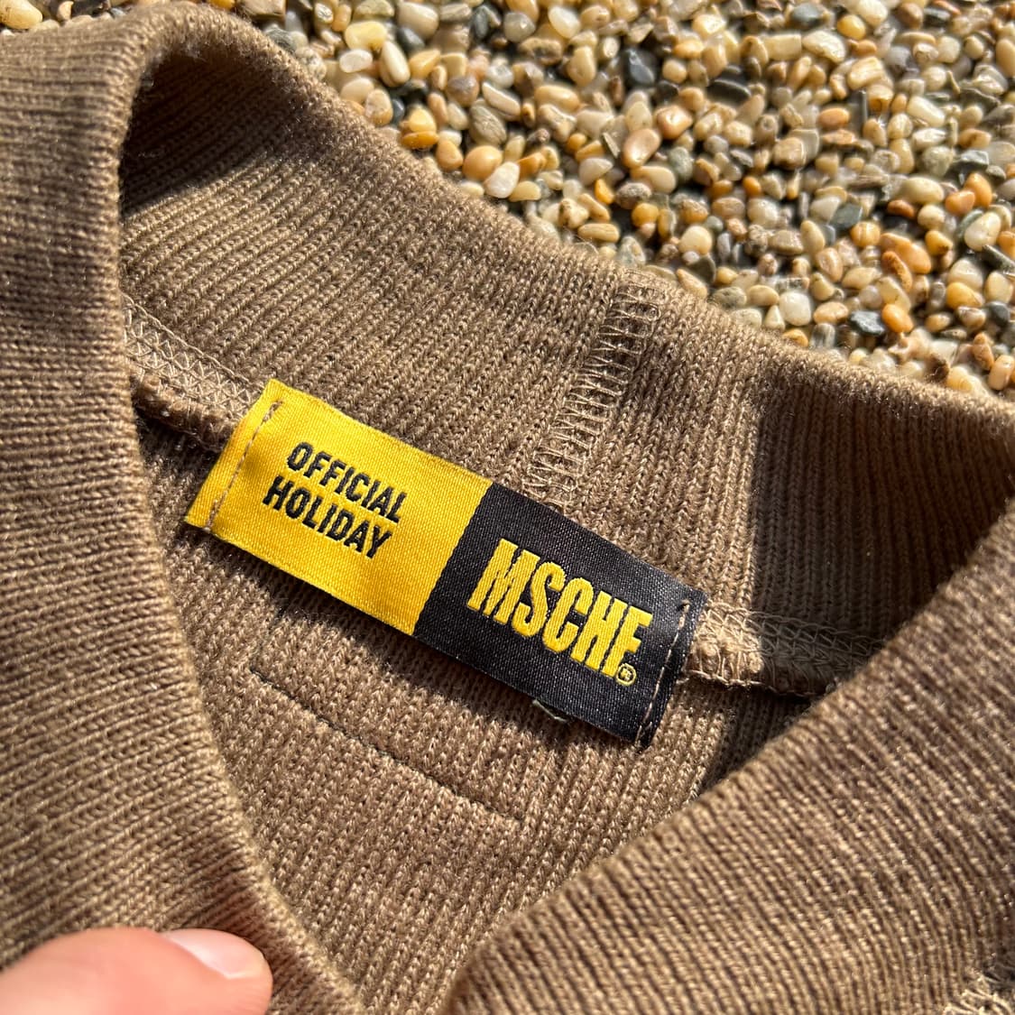 미스치프 긴팔 크롭 슬리브 상품이미지5