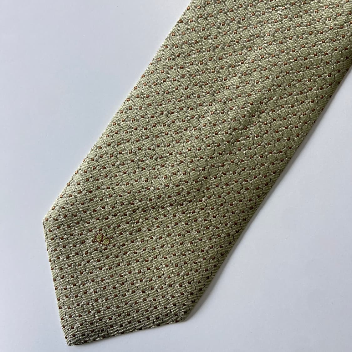 발렌티노(Valentino Garavani) 심플로고 정품 명품넥타이 상품이미지6