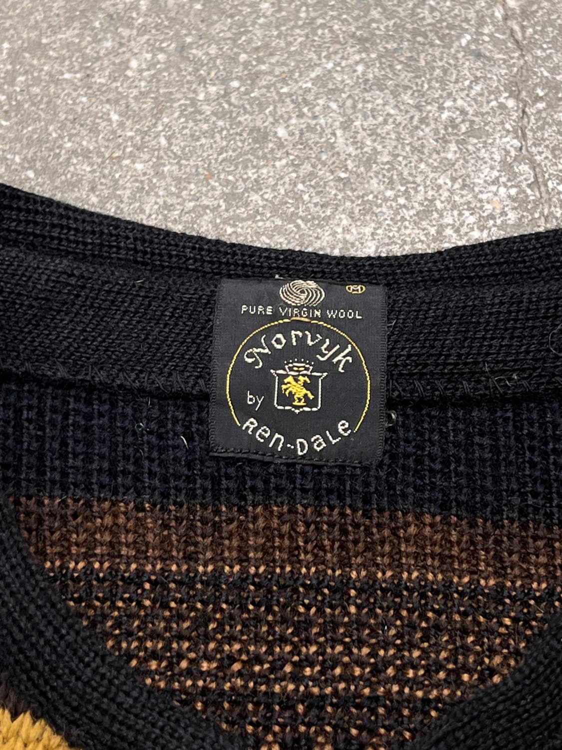 Ren-Dale 노르딕 울 니트 가디건 상품이미지4