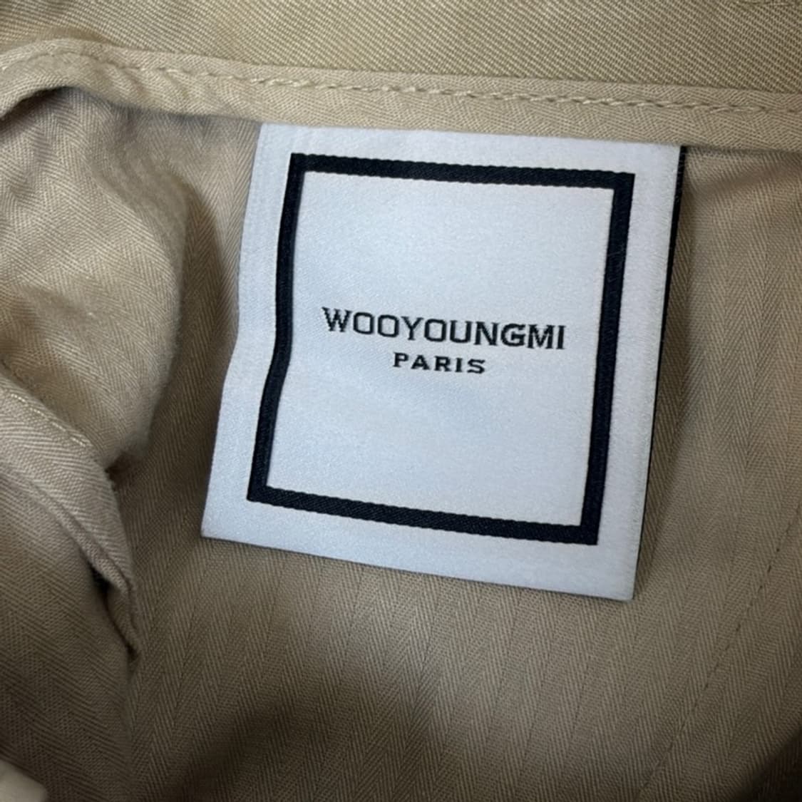 WOOYOUNGMI 베이지 카고팬츠 46 상품이미지5