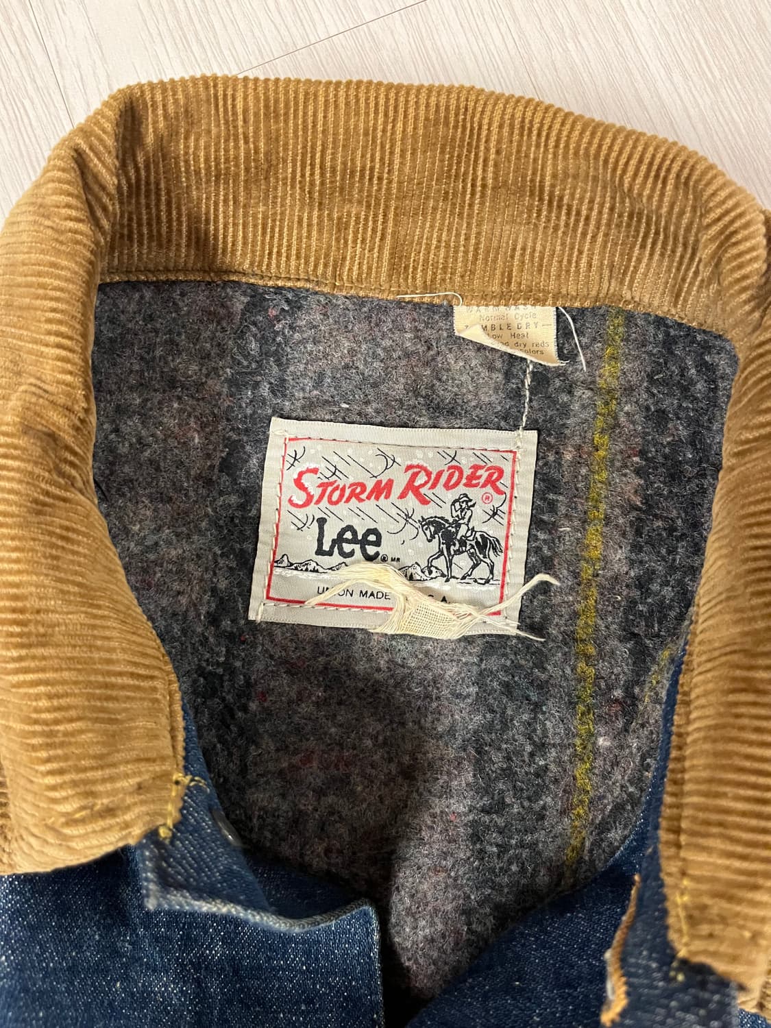 70s 리 스톰라이더 데님자켓 42 상품이미지4