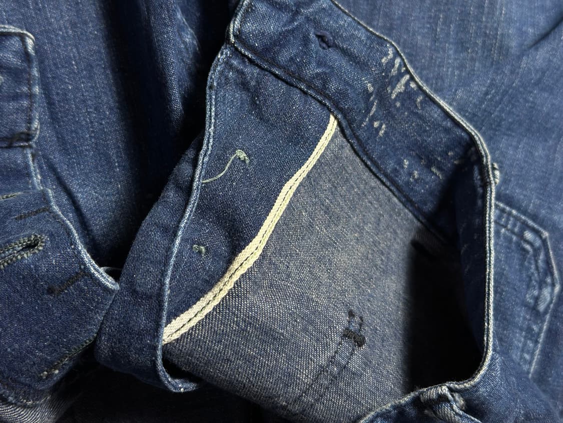 50s us navy 빈티지 해군 벨바텀 데님팬츠 셀비지 29 상품이미지3