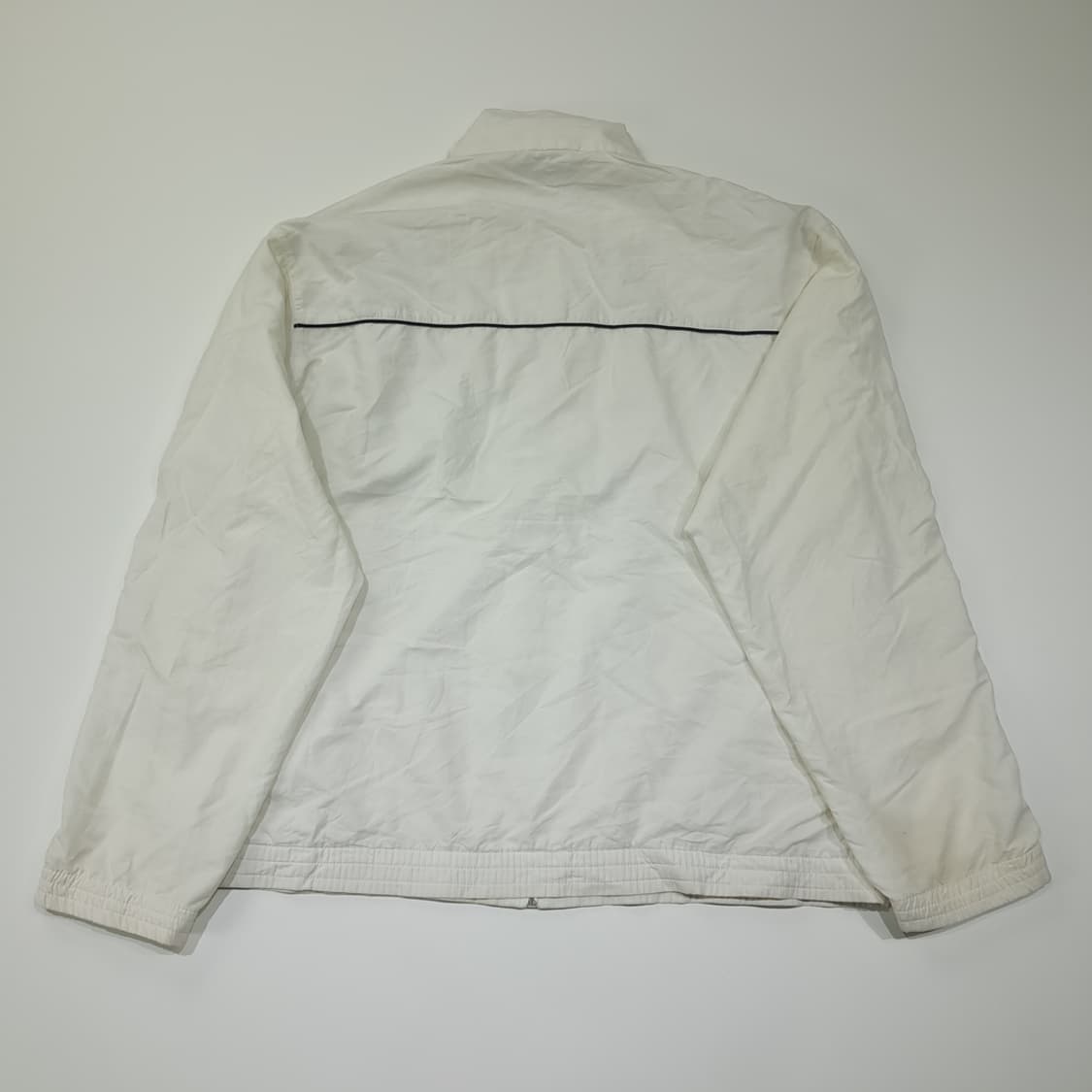 CL600 M 휠라 90s 말레이시아판  메쉬 라이닝 화이트 바람막이  상품이미지7