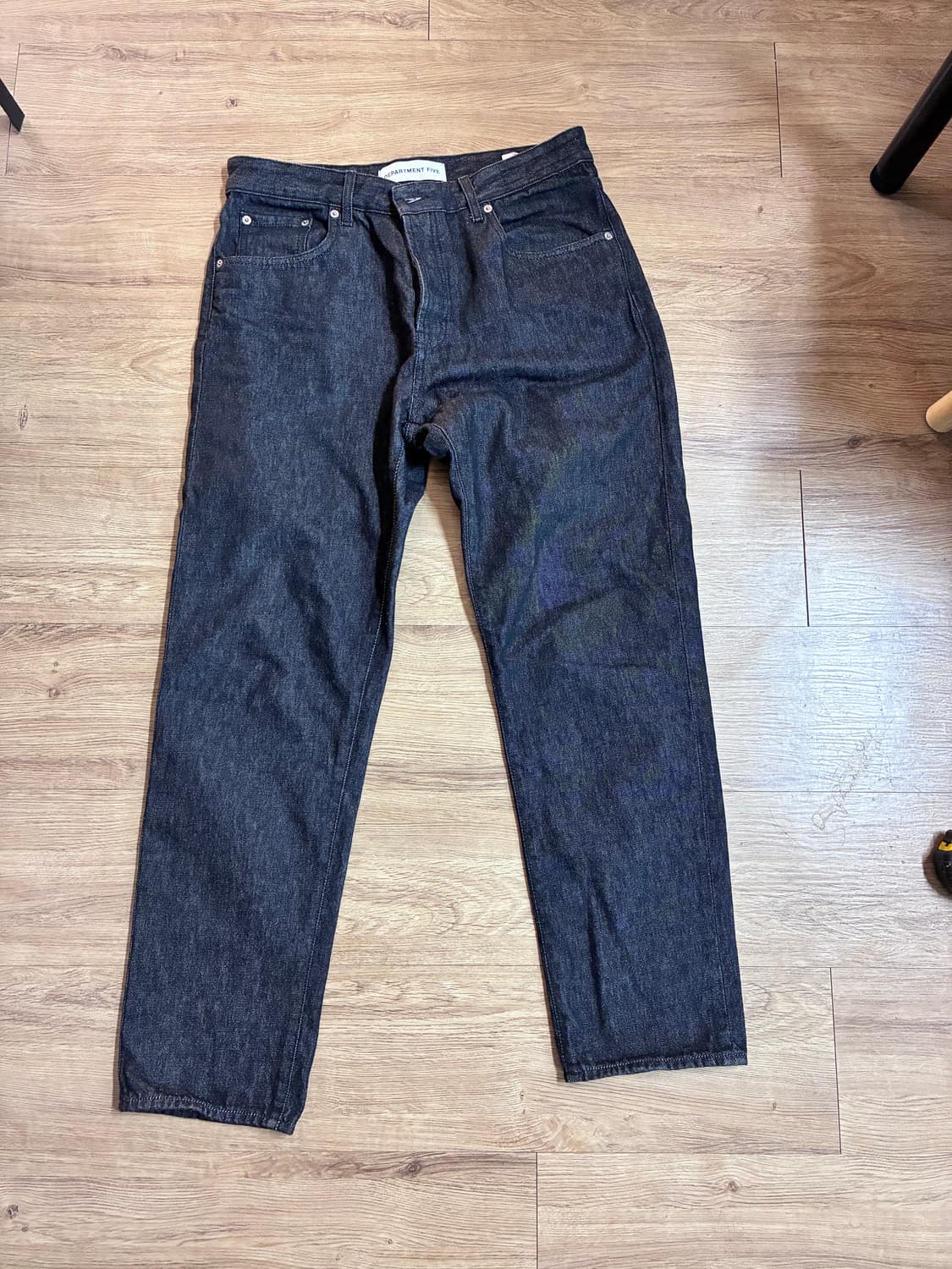 새제품) 디파트먼트5 블랙 데님 팬츠 상품이미지3