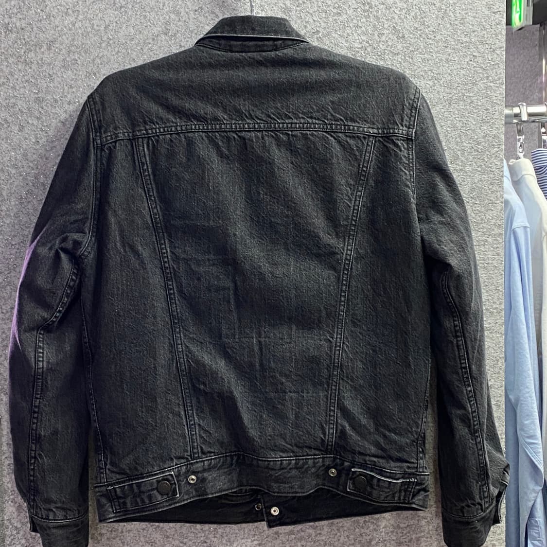 리바이스 누빔 흑청 자켓 B3127 상품이미지3