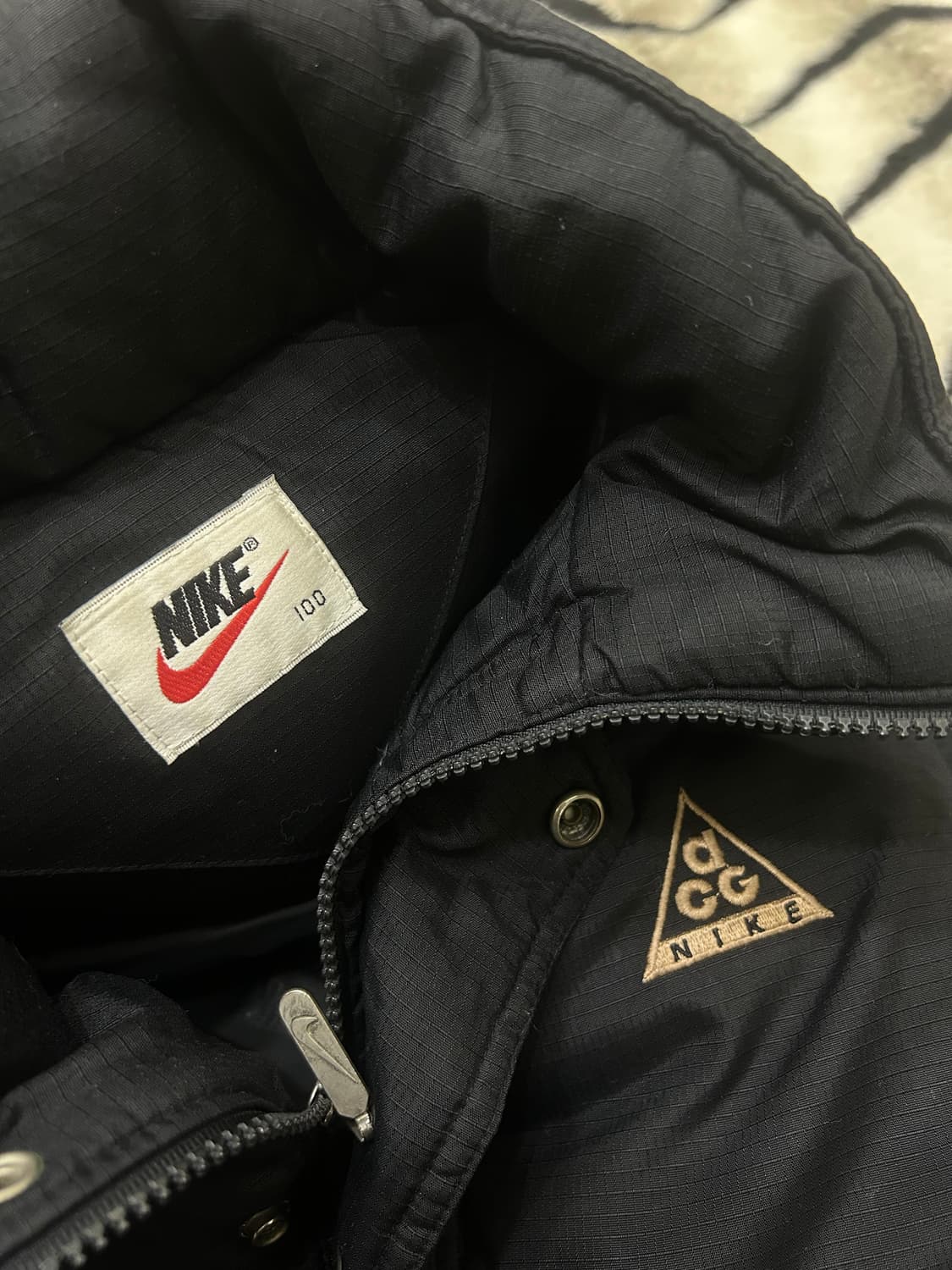 [L]나이키ACG 90s 덕다운 패딩 조끼/블랙 상품이미지5