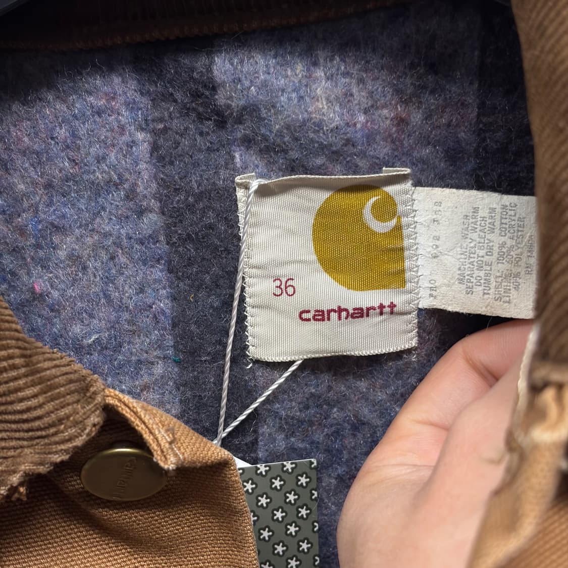 70S 칼하트 트러커 블랭킷 안감 상품이미지8