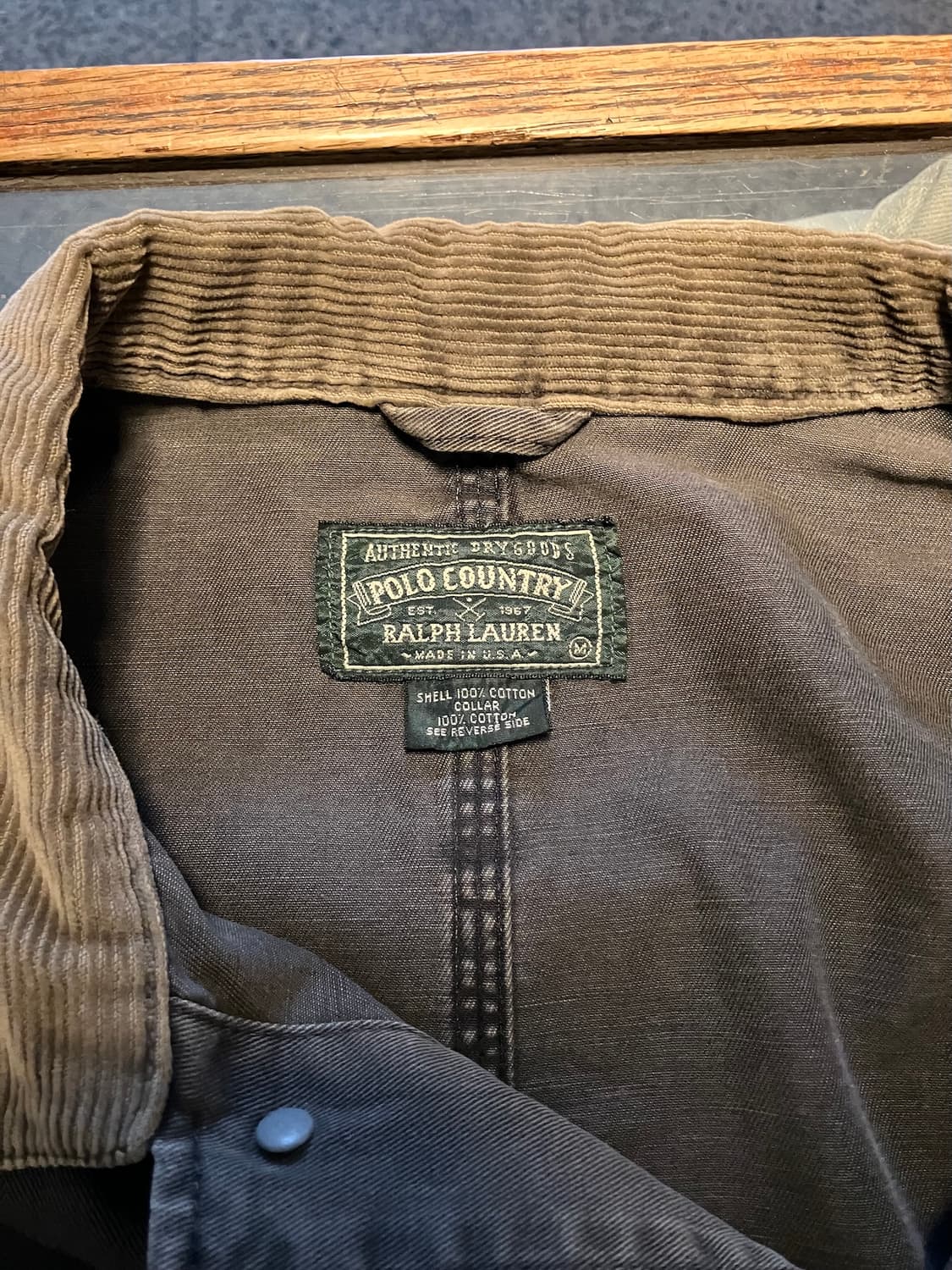 90s USA 빈티지 폴로 컨트리 블랙 덩가리 자켓 상품이미지7