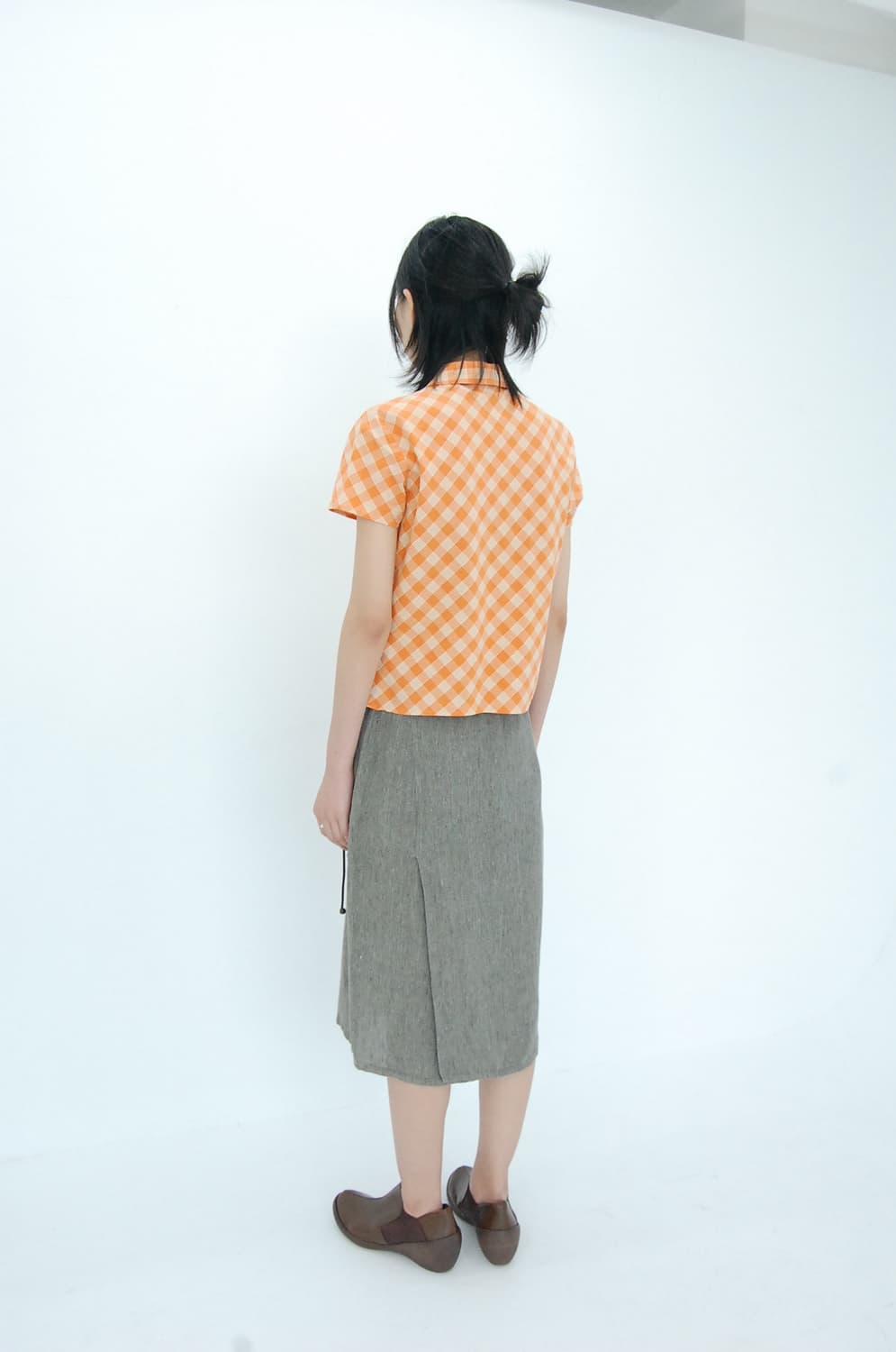 Agnes b linen skirt 상품이미지2