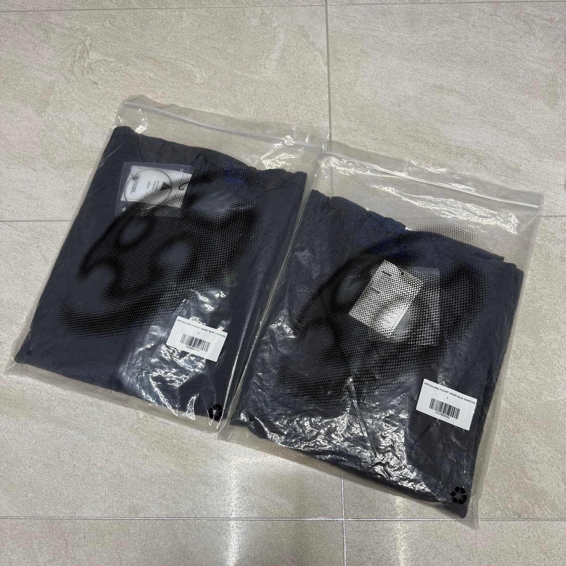 미개봉 새상품 [3] 산산기어 이클립스 포켓 자켓 블루 차콜 - 23FW 상품이미지1