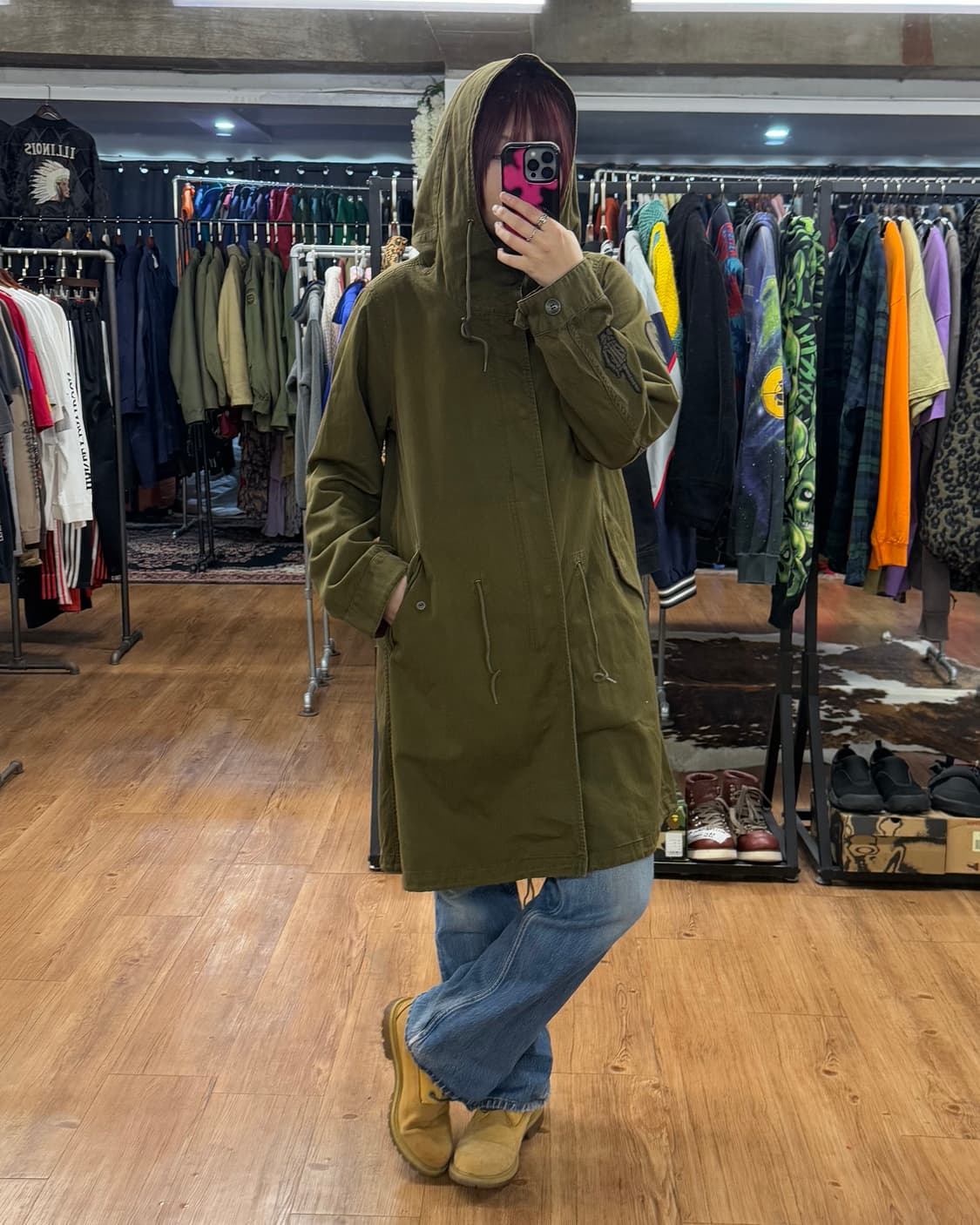 히스테릭 글래머 M51 필드파카 상품이미지4