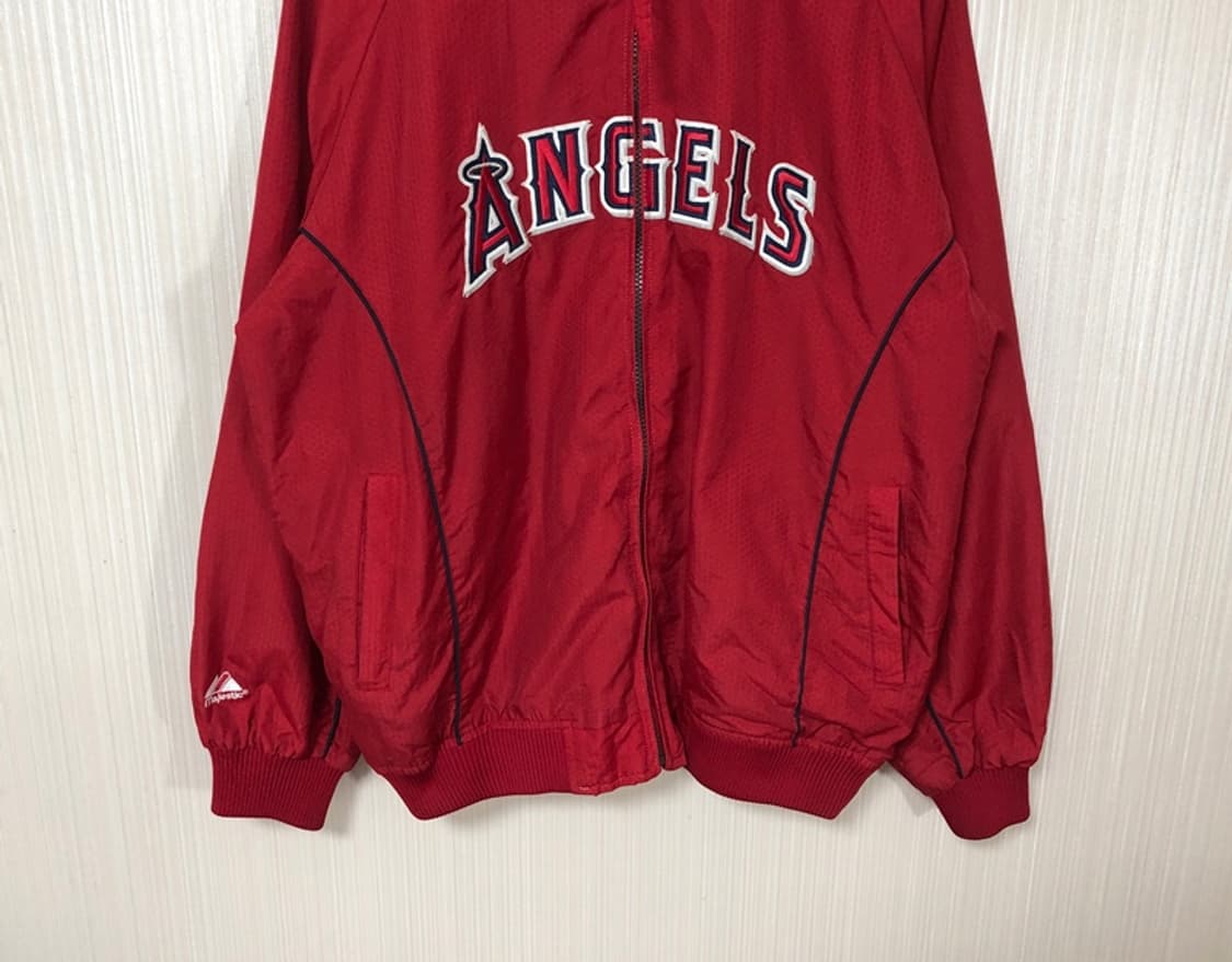 MLB 마제스틱 애너하임엔젤스 구형어센틱 프리미어자켓 주니어XL 상품이미지3