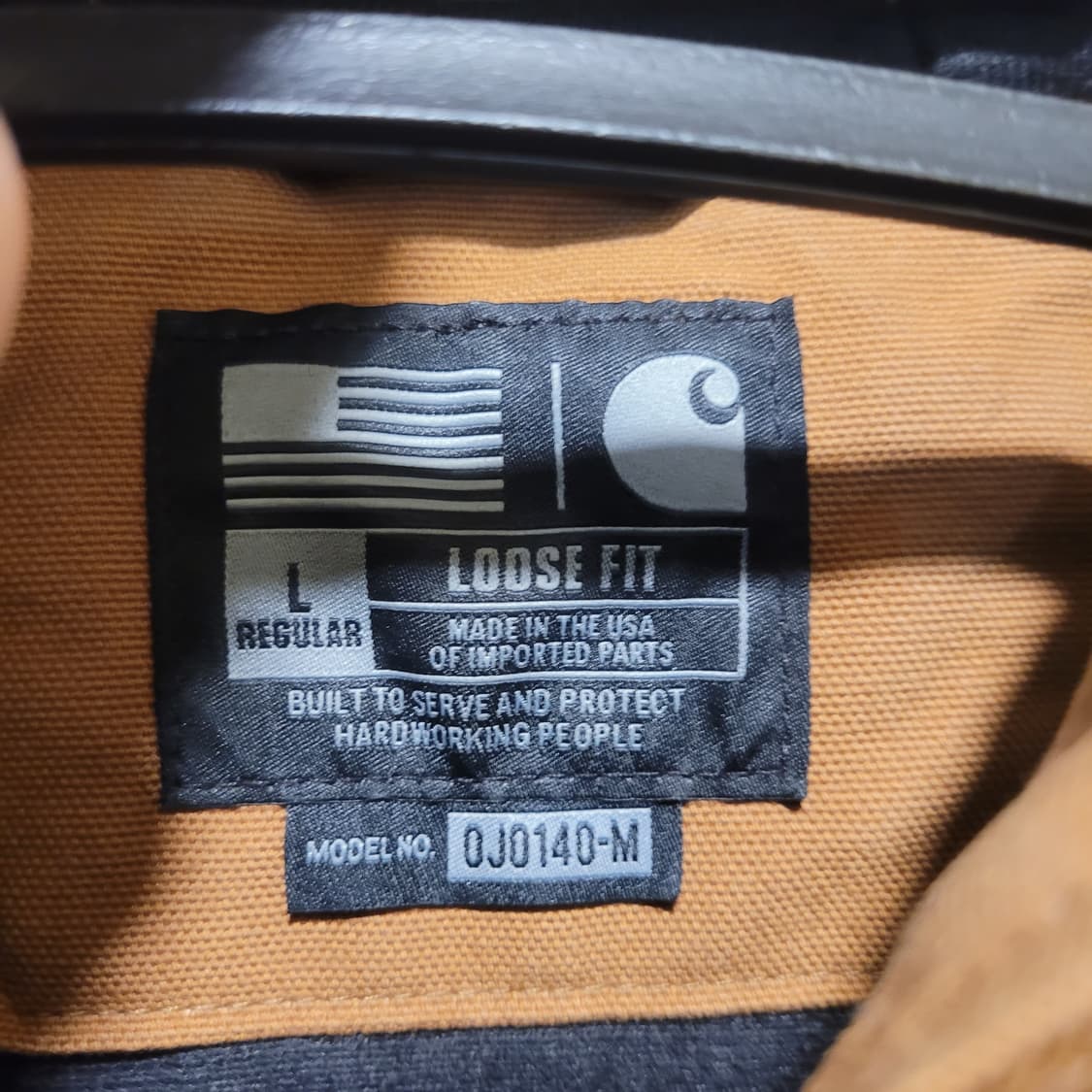 칼하트 루즈핏 덕 액티브 자켓 L 상품이미지6