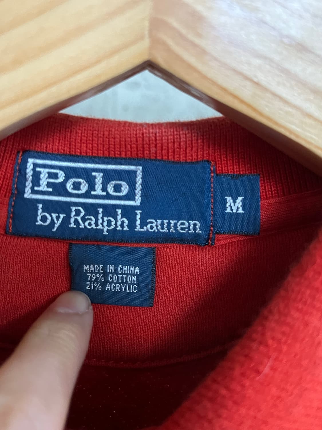 POLO RALPH LAUREN FLEECE PK SHIRT 상품이미지3