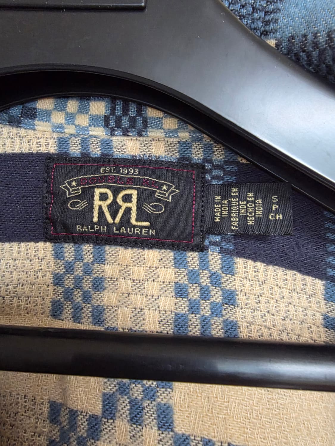 [S] RRL 자카드 워크 셔츠(오버셔츠) 상품이미지4