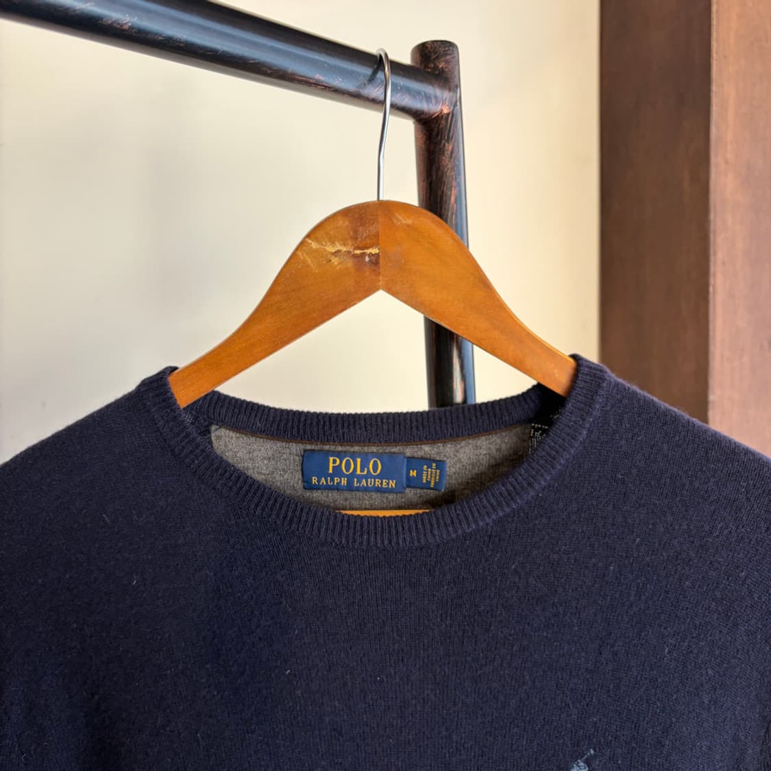 16122 - 폴로 랄프로렌 네이비 울 니트 (메리노 울 100%) 상품이미지5