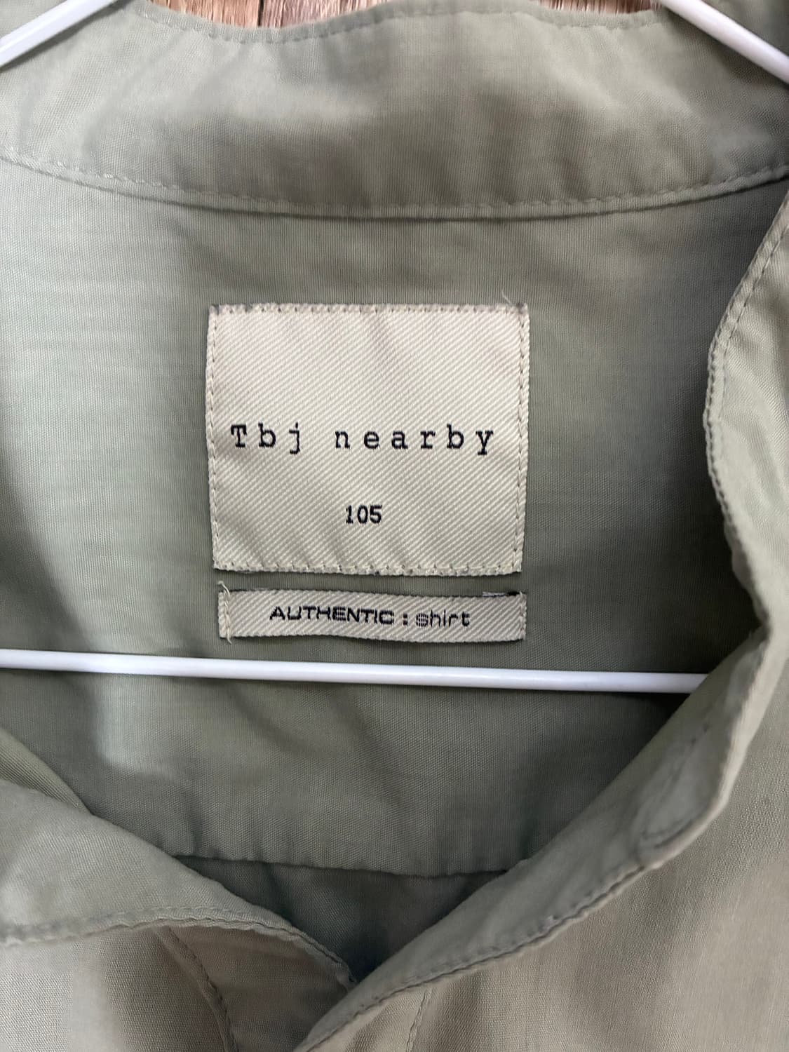 TBJ nearby 헨리넥 셔츠 105 상품이미지4