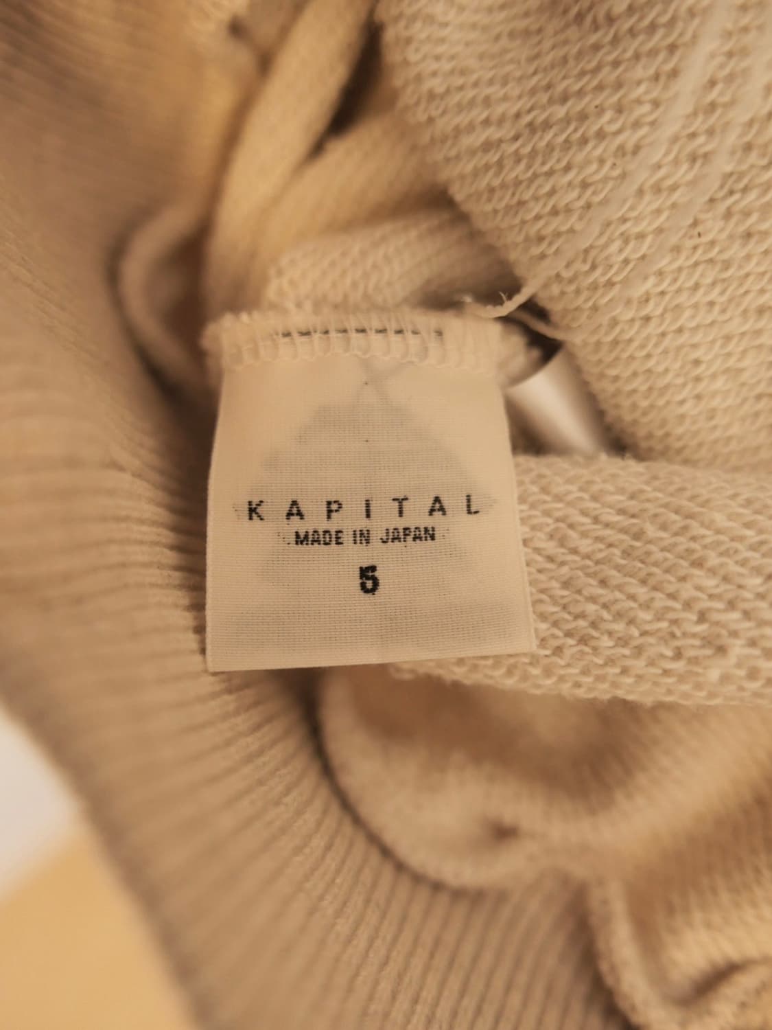 캐피탈 플리스 래글런 스웨트 셔츠 상품이미지5