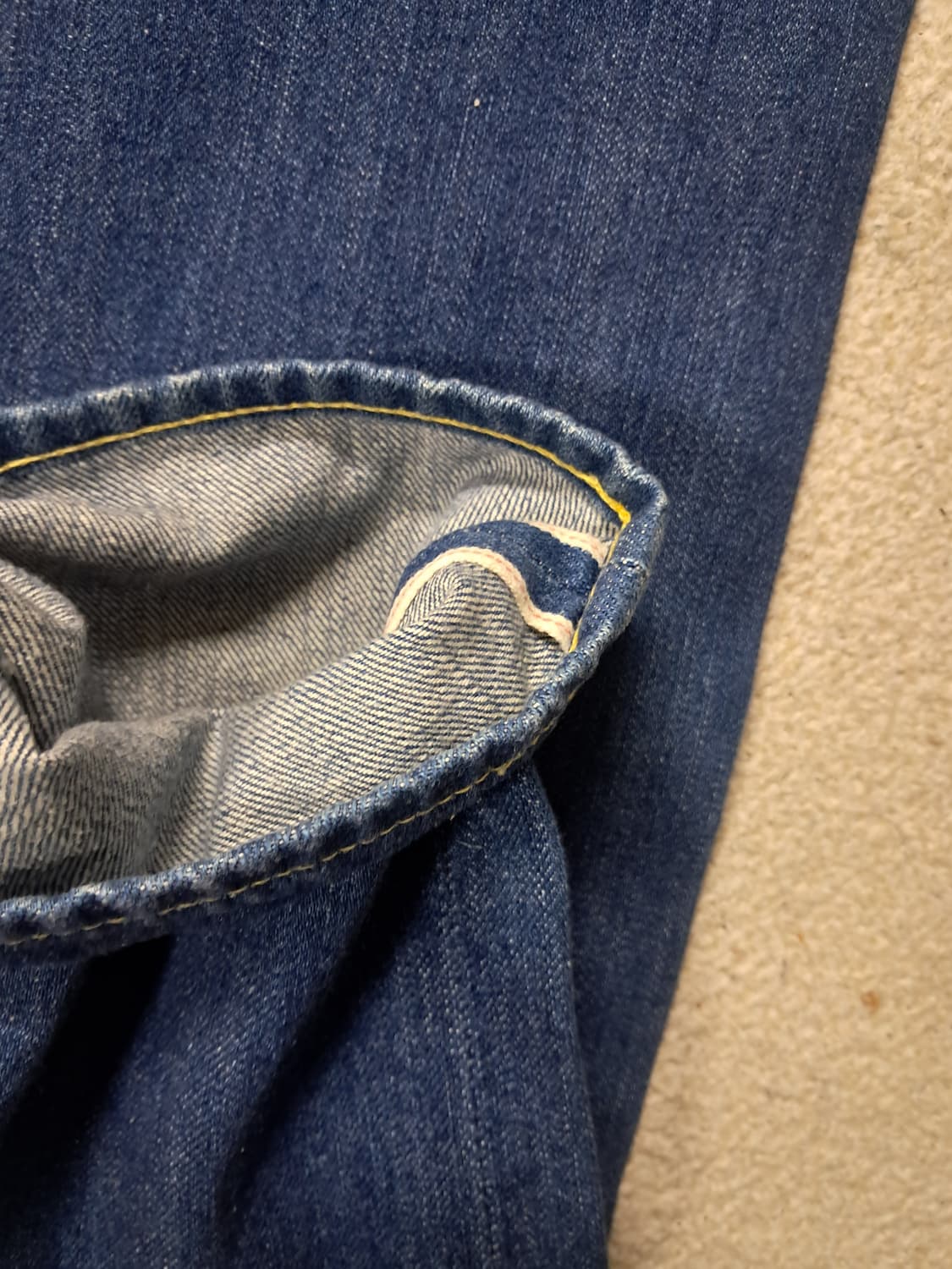 리바이스551zxx셀비지 상품이미지6