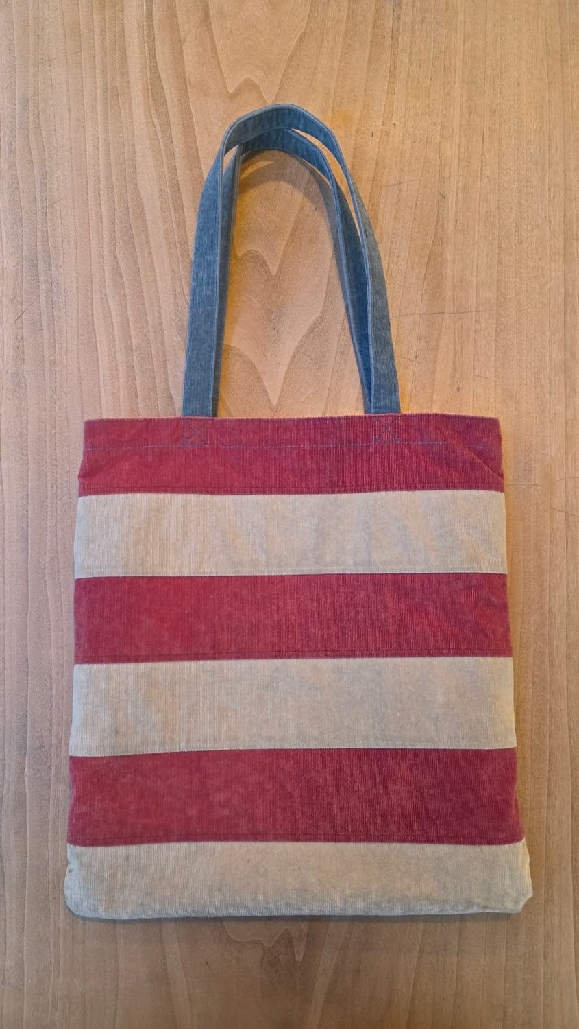 비즈빔 16시즌 USA 플래그 성조기 스웨이드 토트백 상품이미지3