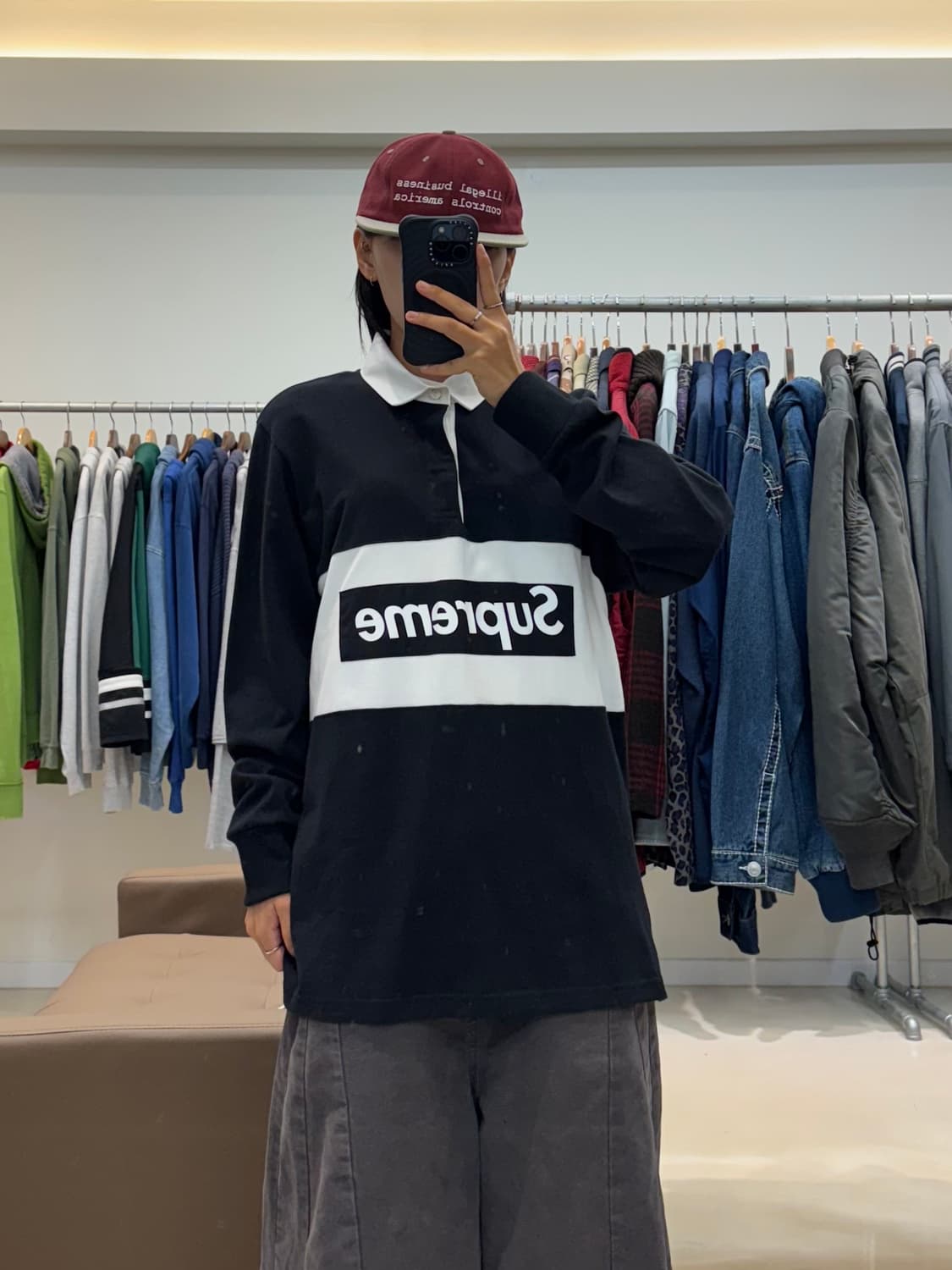 15FW 슈프림 월드 페이머스 럭비티 상품이미지5
