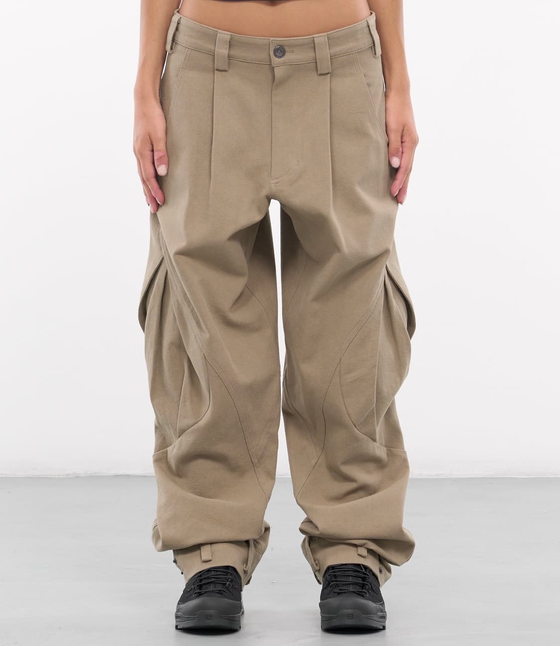혜인서 베이지 코튼 카고 팬츠 상품이미지2