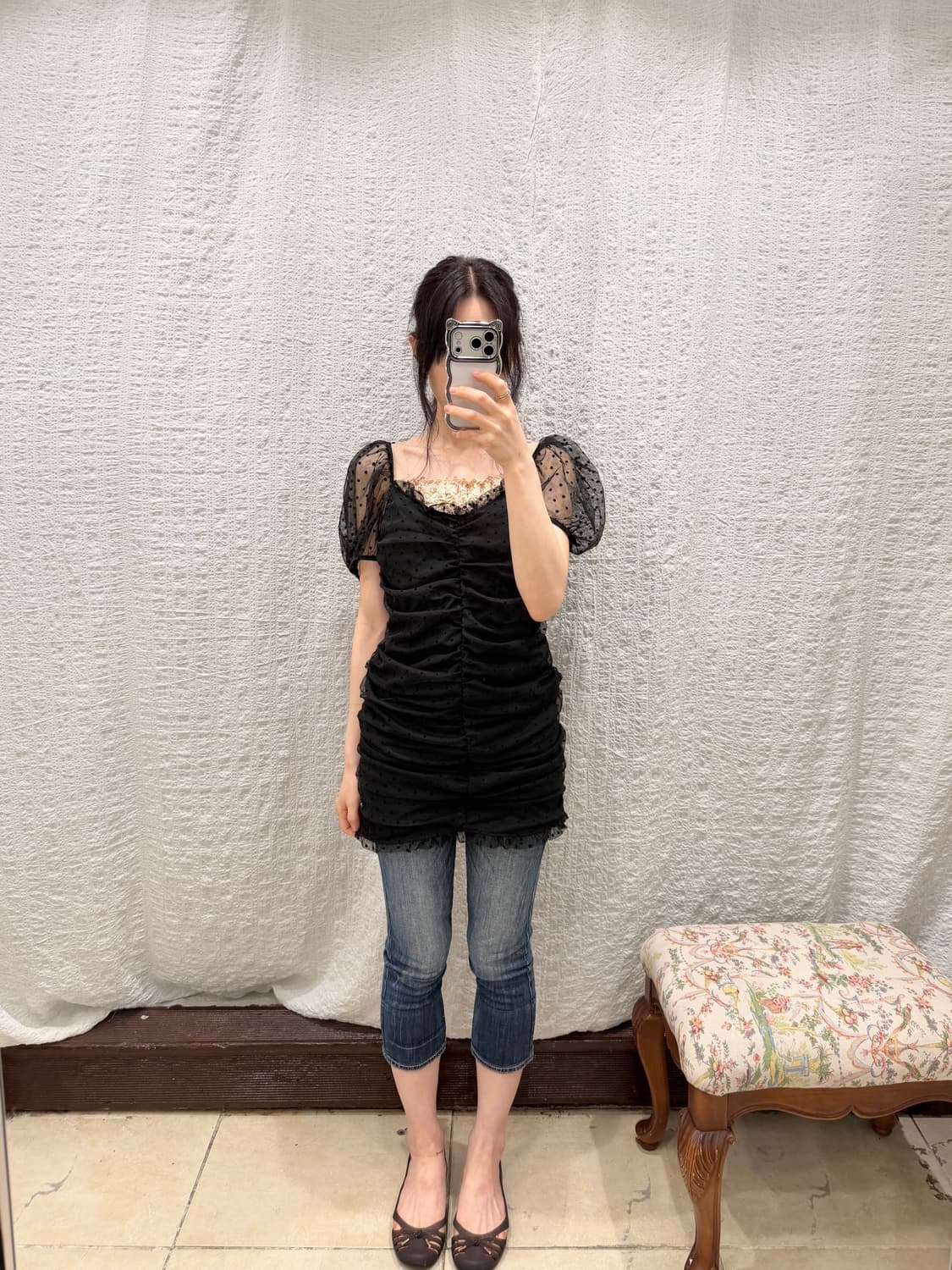 Dot mesh mini ops 상품이미지4
