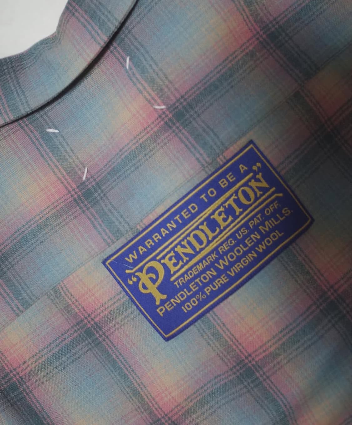 마르지엘라 펜들턴 셔츠 (뷔 착용 동제품) 상품이미지5