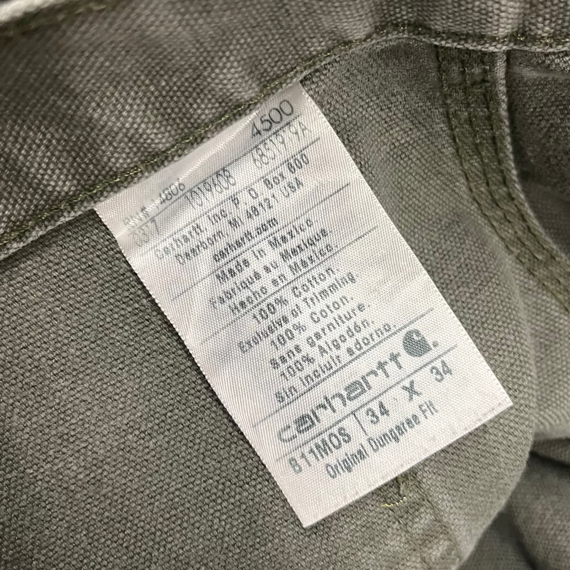 Carhartt B11 카펜터 팬츠 (33“) 상품이미지6