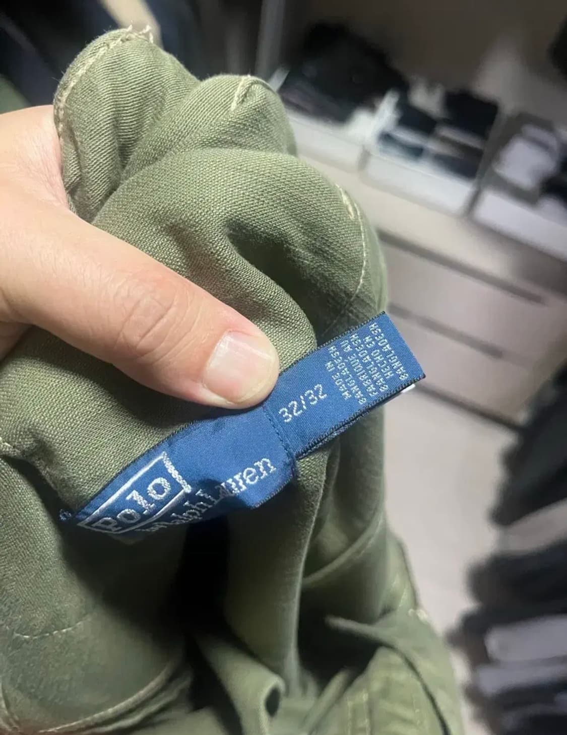 폴로 새티인 카고 유틸리티 팬츠 상품이미지2