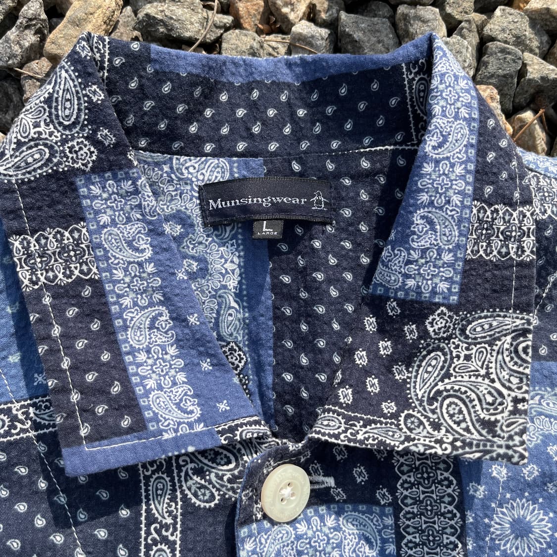 Munsingwear 페이즐리 파자마 셋업 (실측확인) 상품이미지3