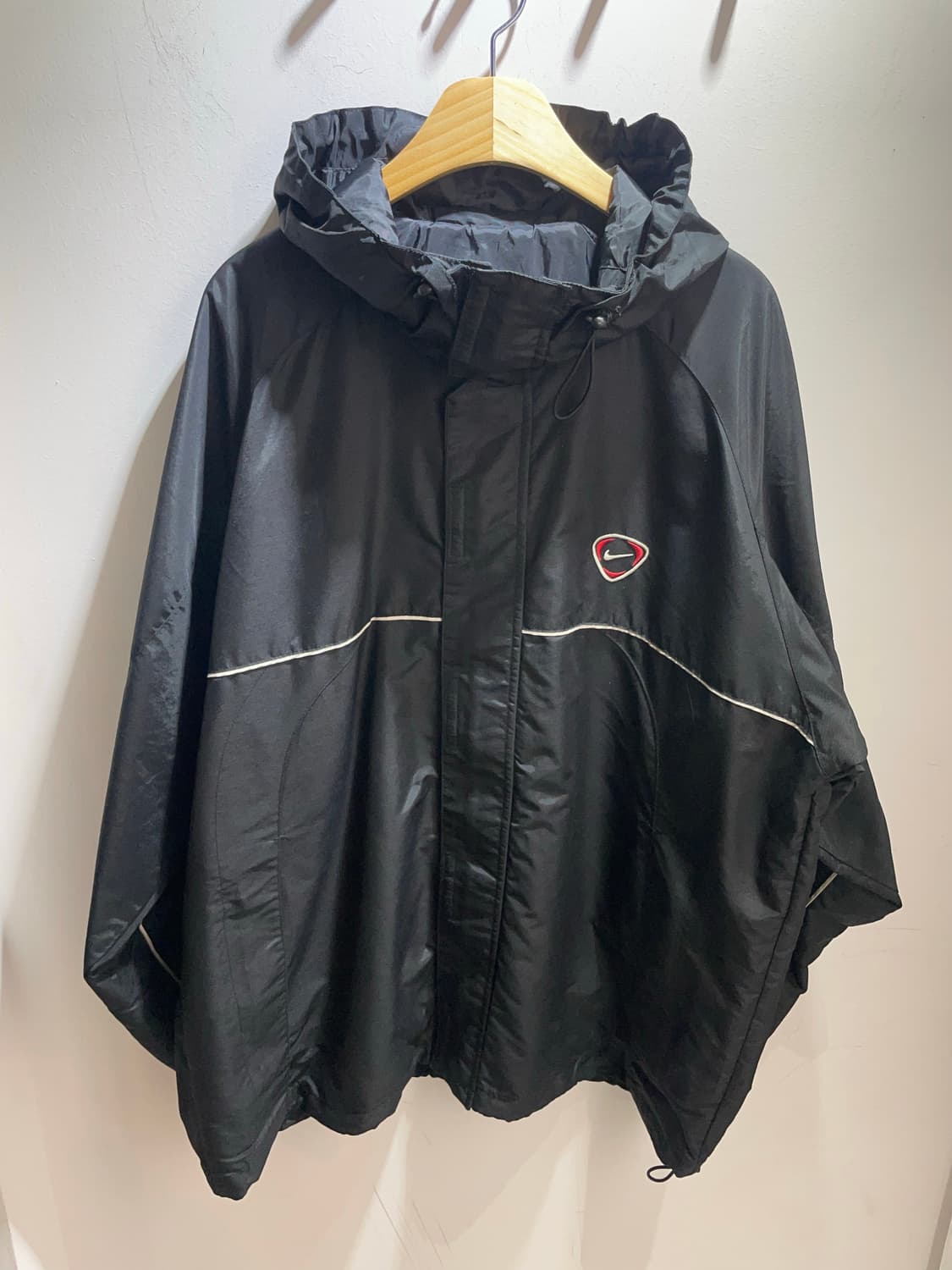 XL 나이키 올드스쿨 빅로고 나일론 후드집업 상품이미지3