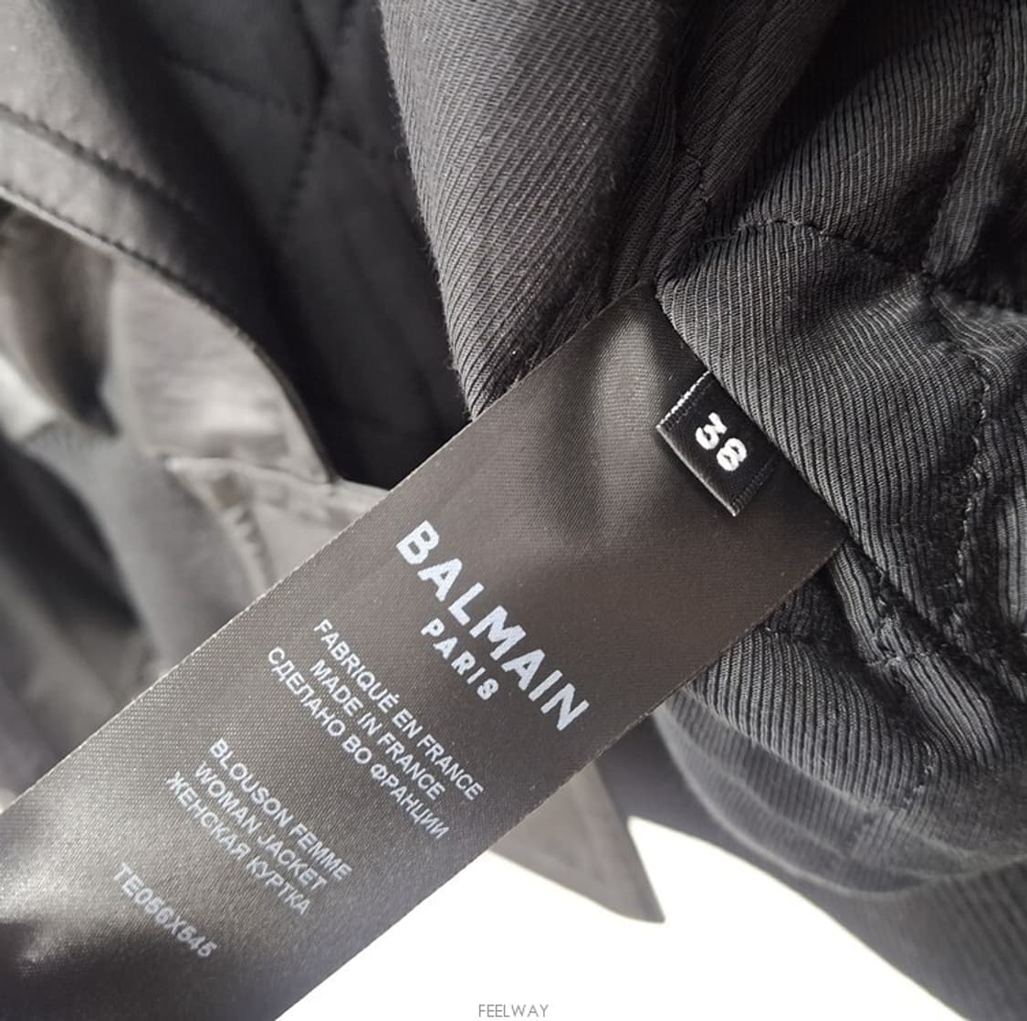 런웨이패션쇼 발망)Cropped faux lea 가죽자켓 점퍼 숏쟈켓 상품이미지5