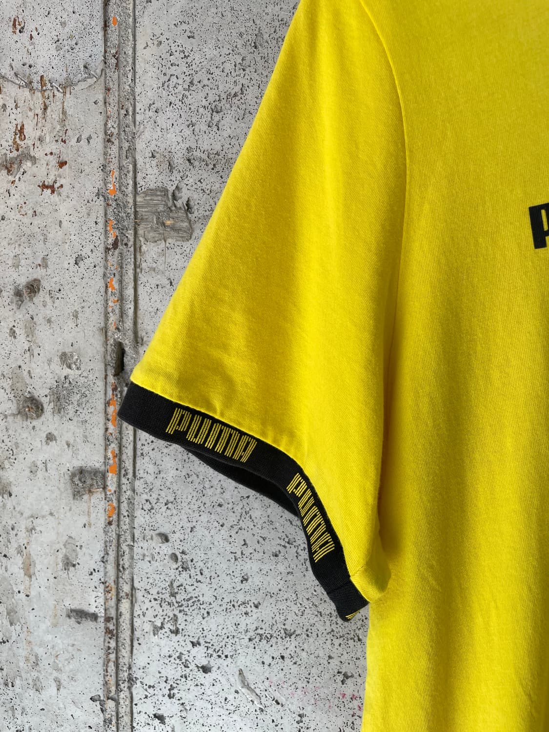 Puma 도르트문트 코튼 탑 옐로우 상품이미지8