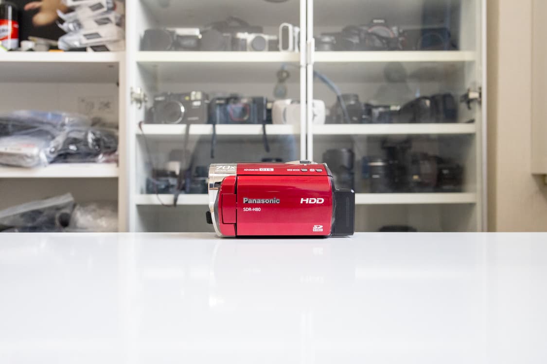 Panasonic SDR-H80-R / 빈티지 디지털 캠코더 상품이미지8