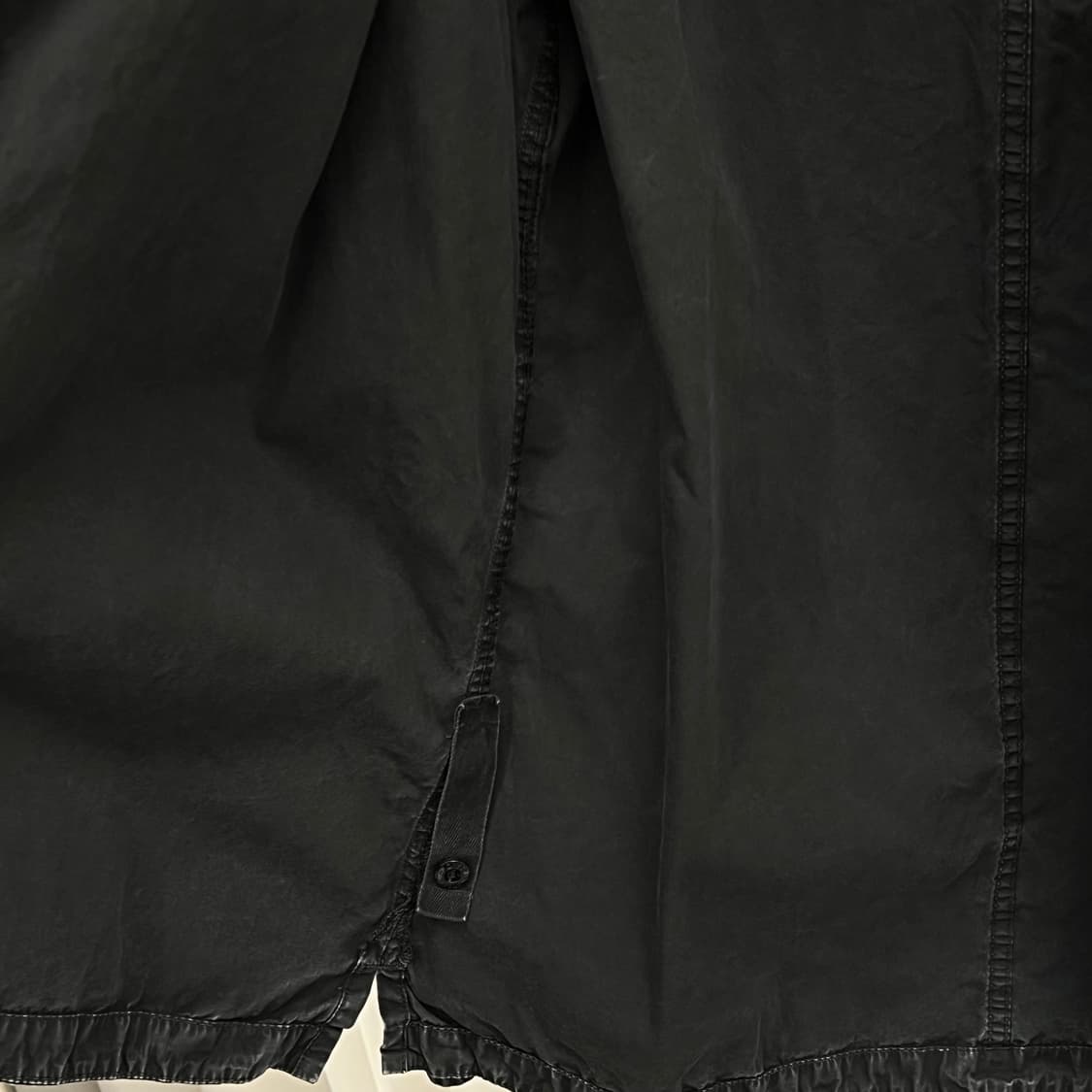 스톤아일랜드 올드이펙트 오버셔츠 블랙 (L) 상품이미지7