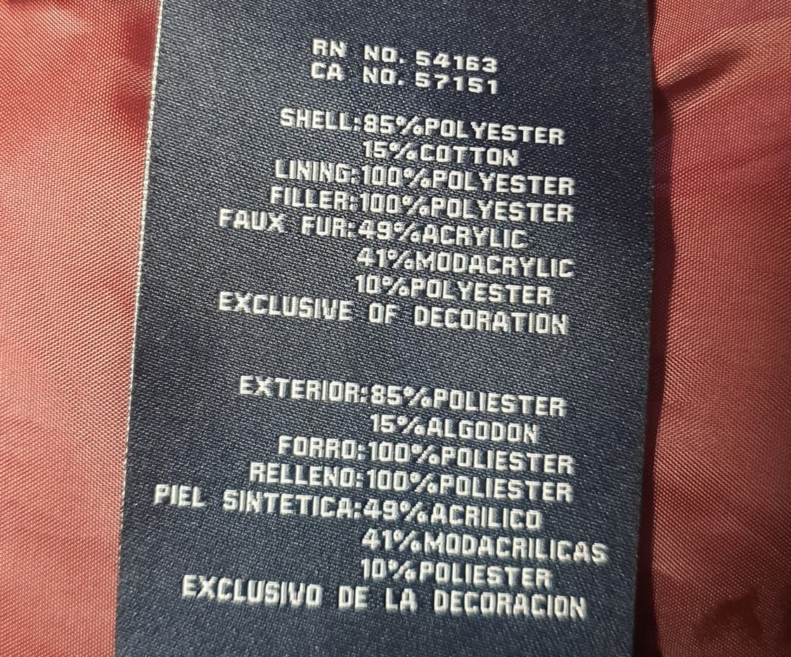 (새상품) 타미힐피거 네이비 여성 롱패딩 66 상품이미지4