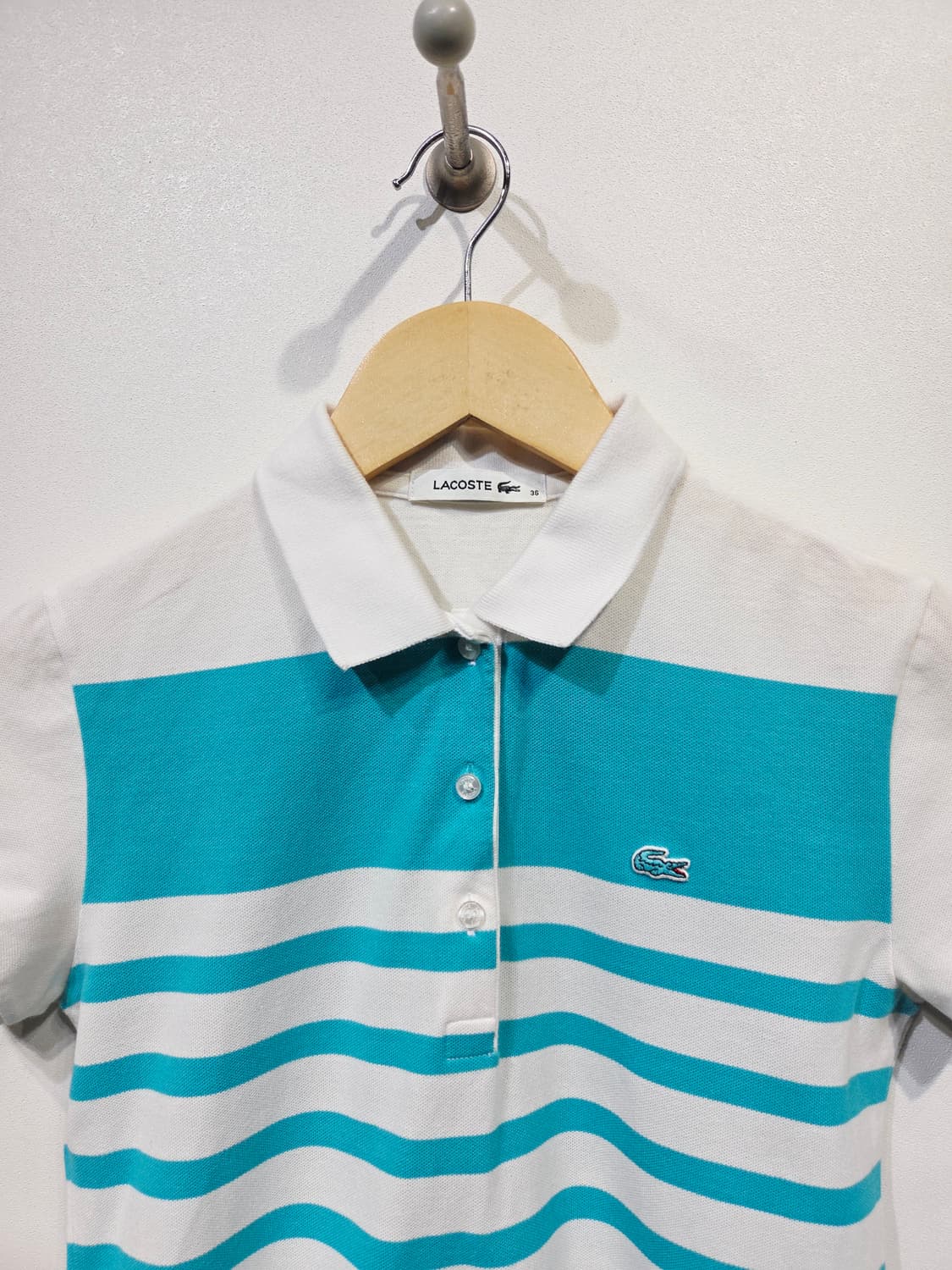 LACOSTE 라코스테 스트라이프 카라 원피스 상품이미지3