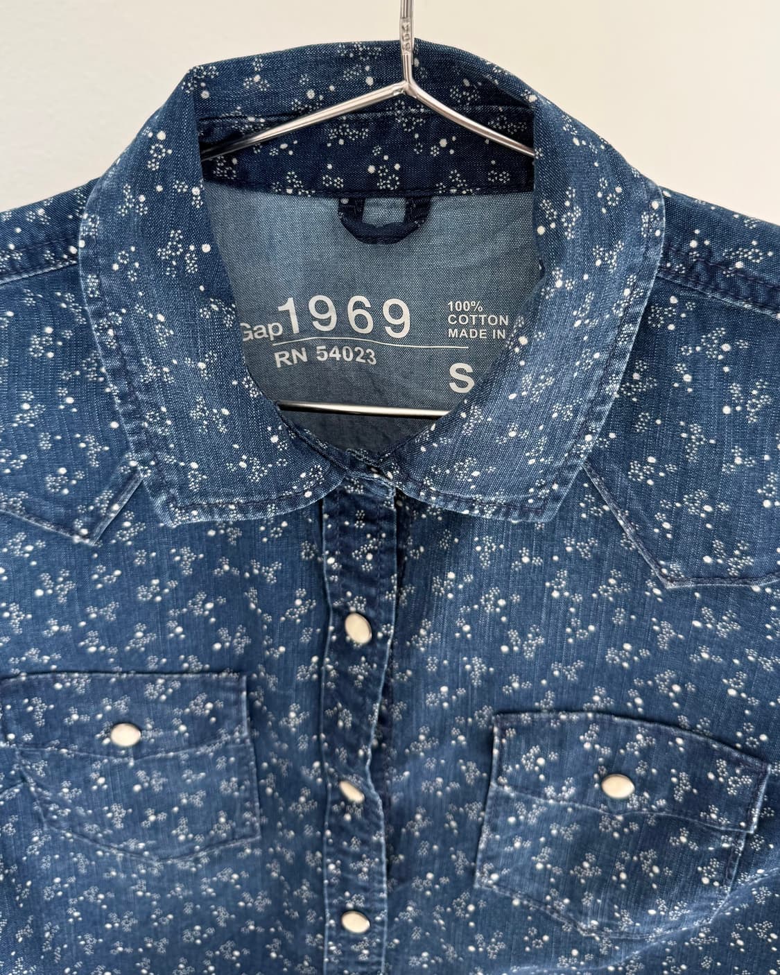 Gap 패턴 셔츠 상품이미지4