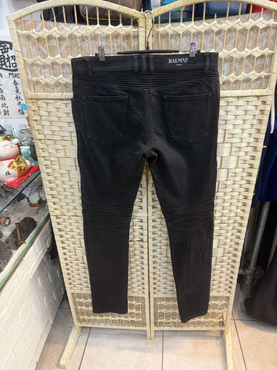 32-33 정품 발망 생지 슬림 바이커바지 팝니다 상품이미지5