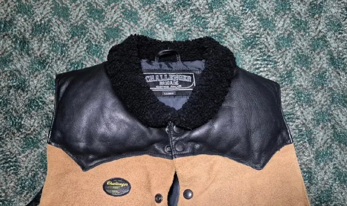 챌린저 가죽다운 베스트 상품이미지1