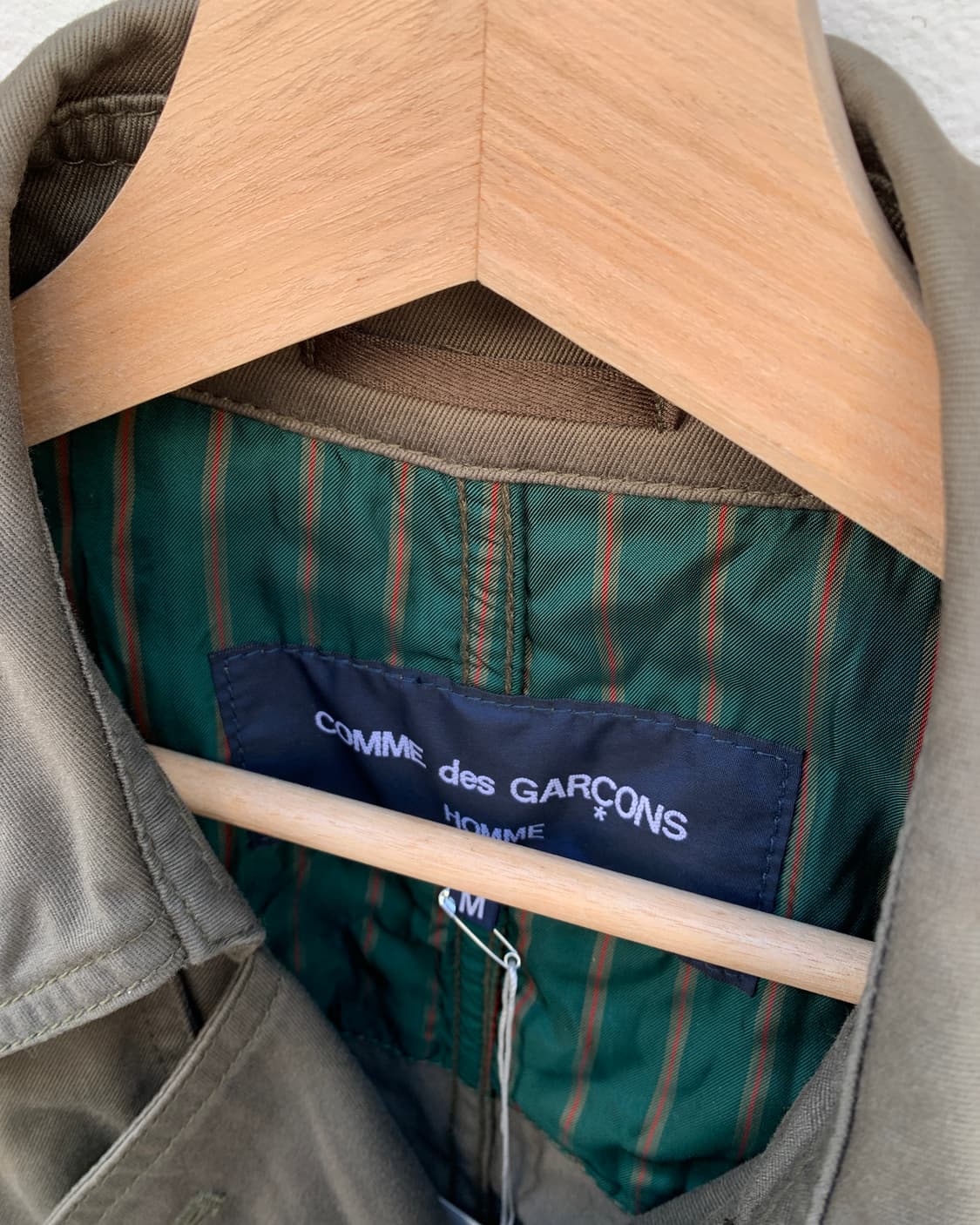 꼼데가르송 옴므 트렌치 코트 상품이미지3