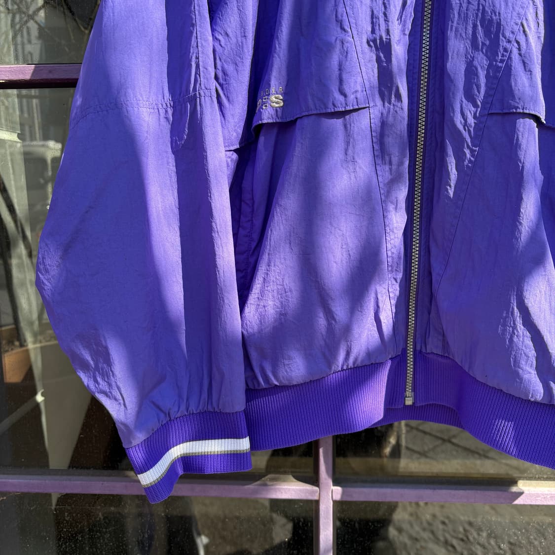 아식스 빈티지 퍼플 바람막이 상품이미지3